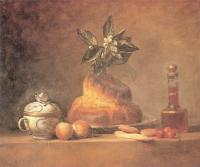 Chardin, Jean Baptiste Simeon - The Brioche